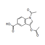 3-Acetoxy-1-acetylindole-5-carboxylic Acid