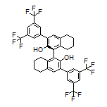 (S)-3,3’-Bis[3,5-bis(trifluoromethyl)phenyl]-5,5’,6,6’,7,7’,8,8’-octahydro-[1,1’-binaphthalene]-2,2’-diol