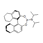 (11bR)-N,N-Diisopropyl-8,9,10,11,12,13,14,15-octahydrodinaphtho[2,1-d:1’,2’-f][1,3,2]dioxaphosphepin-4-amine