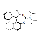 (11bS)-N,N-Diisopropyl-8,9,10,11,12,13,14,15-octahydrodinaphtho[2,1-d:1’,2’-f][1,3,2]dioxaphosphepin-4-amine