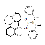 (11bR)-N,N-bis((S)-1-Phenylethyl)-8,9,10,11,12,13,14,15-octahydrodinaphtho[2,1-d:1’,2’-f][1,3,2]dioxaphosphepin-4-amine