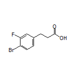 3-(4-Bromo-3-fluorophenyl)propanoic Acid