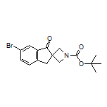 1-Boc-6’-bromo-1’-oxo-1’,3’-dihydrospiro[azetidine-3,2’-indene]