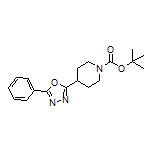 1-Boc-4-(5-phenyl-1,3,4-oxadiazol-2-yl)piperidine