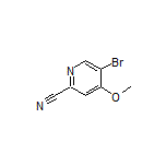 5-Bromo-4-methoxypicolinonitrile