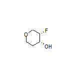 (3S,4R)-3-Fluorotetrahydro-2H-pyran-4-ol