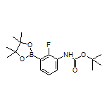 3-(Boc-amino)-2-fluorophenylboronic Acid Pinacol Ester