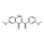 6-Methoxy-3-(3-methoxybenzoyl)quinolin-4(1H)-one