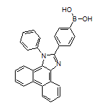 4-(1-Phenyl-1H-phenanthro[9,10-d]imidazol-2-yl)phenylboronic Acid