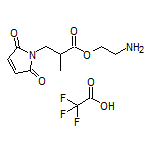 2-Aminoethyl 3-(2,5-Dioxo-2,5-dihydro-1H-pyrrol-1-yl)-2-methylpropanoate Trifluoroacetate