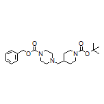 1-Cbz-4-[(1-Boc-4-piperidyl)methyl]piperazine