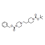 1-Cbz-4-[2-(1-Boc-4-piperidyl)ethyl]piperazine