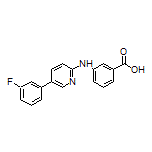 3-[[5-(3-Fluorophenyl)pyridin-2-yl]amino]benzoic Acid