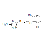 3-[[2-(2,6-Dichlorophenoxy)ethyl]thio]-1H-1,2,4-triazol-5-amine