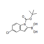 1-Boc-5-chloroindole-2-boronic Acid