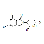 3-(5-Bromo-7-fluoro-1-oxoisoindolin-2-yl)piperidine-2,6-dione