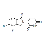 3-(5-Bromo-4-fluoro-1-oxoisoindolin-2-yl)piperidine-2,6-dione