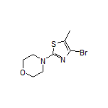 4-(4-Bromo-5-methylthiazol-2-yl)morpholine