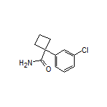 1-(3-Chlorophenyl)cyclobutanecarboxamide