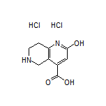 2-Hydroxy-5,6,7,8-tetrahydro-1,6-naphthyridine-4-carboxylic Acid Dihydrochloride