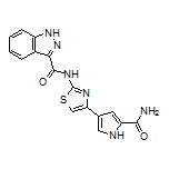 N-[4-(5-Carbamoyl-3-pyrrolyl)-2-thiazolyl]indazole-3-carboxamide