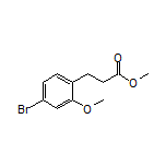 Methyl 3-(4-Bromo-2-methoxyphenyl)propanoate