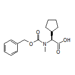 (S)-2-[Cbz(methyl)amino]-2-cyclopentylacetic Acid