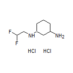 N1-(2,2-Difluoroethyl)-1,3-cyclohexanediamine Dihydrochloride