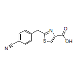 2-(4-Cyanobenzyl)thiazole-4-carboxylic Acid