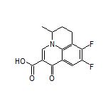 8,9-Difluoro-5-methyl-1-oxo-1,5,6,7-tetrahydropyrido[3,2,1-ij]quinoline-2-carboxylic Acid