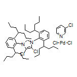 (SP-4-1)-[1,3-Bis[2,6-bis(1-propylbutyl)phenyl]-4,5-dichloro-1,3-dihydro-2H-imidazol-2-ylidene]dichloro(3-chloropyridine-κN)-Palladium