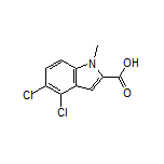 4,5-Dichloro-1-methylindole-2-carboxylic Acid