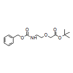 tert-Butyl 2-[2-(Cbz-amino)ethoxy]acetate