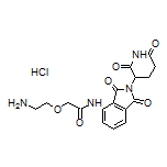 2-(2-Aminoethoxy)-N-[2-(2,6-dioxopiperidin-3-yl)-1,3-dioxoisoindolin-4-yl]acetamide Hydrochloride