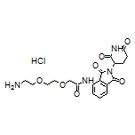 2-[2-(2-Aminoethoxy)ethoxy]-N-[2-(2,6-dioxopiperidin-3-yl)-1,3-dioxoisoindolin-4-yl]acetamide Hydrochloride