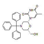 1-[(2R,6S)-6-(Hydroxymethyl)-4-tritylmorpholin-2-yl]-5-methylpyrimidine-2,4(1H,3H)-dione