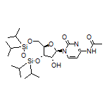 N4-Acetyl-3’,5’-O-(tetraisopropyldisiloxane-1,3-diyl)cytidine