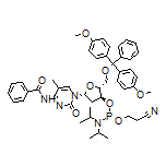 N4-Benzoyl-5-methyl-5’-O-(4, 4’-dimethoxytrityl)-2’-deoxycytidine-3’-(2-cyanoethyl-N,N-diisopropyl)phosphoramidite