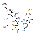 N4-Benzoyl-5-methyl-5’-O-(4, 4’-dimethoxytrityl)-2’-O-(2-methoxyethyl)cytidine-3’-(2-cyanoethyl-N,N-diisopropyl)phosphoramidite