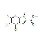 Methyl 4,5-Dichloro-1,6-dimethylindole-2-carboxylate