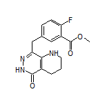 Methyl 2-Fluoro-5-[(5-oxo-1,2,3,4,5,6-hexahydropyrido[2,3-d]pyridazin-8-yl)methyl]benzoate