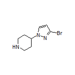 4-(3-Bromo-1-pyrazolyl)piperidine