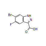 6-Bromo-5-fluoroindazole-3-carboxylic Acid