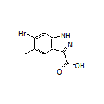 6-Bromo-5-methylindazole-3-carboxylic Acid