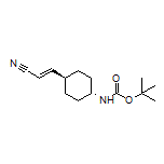 (E)-3-[trans-4-(Boc-amino)cyclohexyl]acrylonitrile