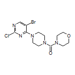 [4-(5-Bromo-2-chloropyrimidin-4-yl)piperazin-1-yl](morpholino)methanone