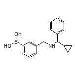 3-[[[Cyclopropyl(phenyl)methyl]amino]methyl]phenylboronic Acid