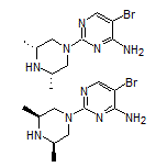 4-Amino-5-bromo-2-(cis-3,5-dimethyl-1-piperazinyl)pyrimidine