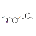 3-[(3-Fluorobenzyl)oxy]phenylacetic Acid