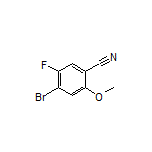 4-Bromo-5-fluoro-2-methoxybenzonitrile